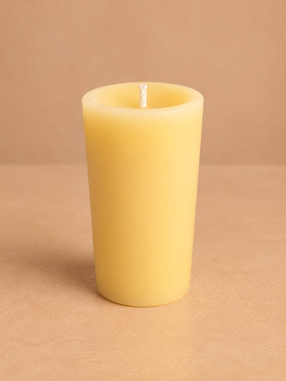 Beeswax Pillar Candle